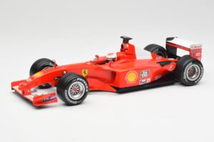 Ferrari F2001 #1 M. Schumacher F1 World Champion 2001 Rot Hot Wheels 1:18 50202 Metall