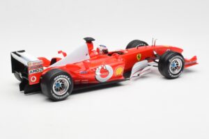 Ferrari F2003-GA #2 R. Barrichello F1 2003 Hot Wheels 1:18 B1024 Metall – Bild 2 von 6