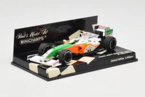 Force India Mercedes VJM02 #21 G. Fisichella Showcar 2009 Minichamps 1:43 400090091 Metall – Bild 2 von 5