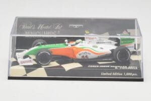 Force India Mercedes VJM02 #21 G. Fisichella Showcar 2009 Minichamps 1:43 400090091 Metall – Bild 5 von 5