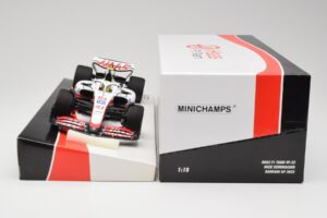 Haas VF-22 #47 M. Schumacher Bahrain GP 2022 Minichamps 1:18 147220147 Metall – Bild 6 von 7