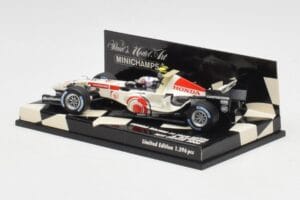 Honda RA106 A. Davidson Test Driver F1 2006 Minichamps 1:43 400060036 Metall – Bild 3 von 5