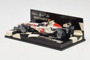 Honda RA106 #11 R. Barrichello F1 2006 Minichamps 1:43 400060011 Metall – Bild 3 von 5