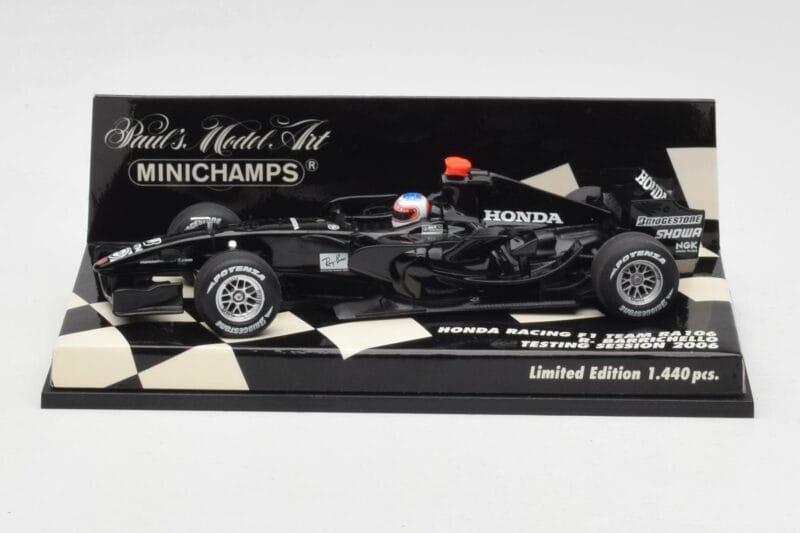 Honda RA106 #11 R. Barrichello Test Car 2006 Minichamps 1:43 400060211 Metall