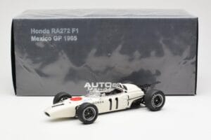 Honda RA272 #11 R. Ginther Mexican Grand Prix 1965 AUTOart 1:18 86597 Metall – Bild 8 von 8
