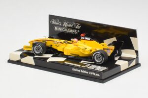 Jordan EJ15 S. Yamamoto F1 Silverstone Test 2005 Minichamps 1:43 400050239 Metall – Bild 2 von 6