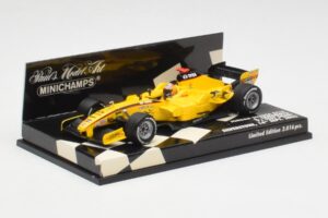Jordan EJ15 S. Yamamoto F1 Silverstone Test 2005 Minichamps 1:43 400050239 Metall – Bild 3 von 6