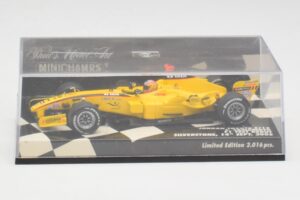 Jordan EJ15 S. Yamamoto F1 Silverstone Test 2005 Minichamps 1:43 400050239 Metall – Bild 5 von 6