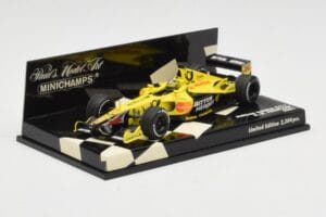 Jordan Honda EJ11 #7 H-H. Frentzen F1 2001 Minichamps 1:43 400010011 Metall – Bild 2 von 5