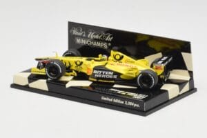Jordan Honda EJ11 #7 H-H. Frentzen F1 2001 Minichamps 1:43 400010011 Metall – Bild 3 von 5