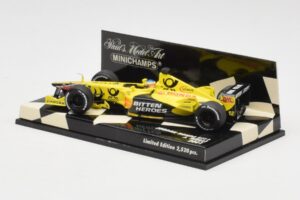 Jordan Honda EJ11 #11 J. Trulli F1 2001 Minichamps 1:43 400010012 Metall – Bild 3 von 5