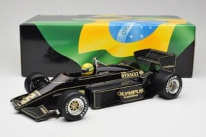 Lotus Renault 97T John Player Special #12 A. Senna Portuguese GP 1985 1st Victory Minichamps 1:12 540851292 Metall – Bild 8 von 8