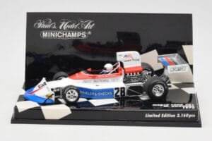 March Ford 751 #28 M. Donohue Race Car 1975 Minichamps 1:43 March Ford 751 #28 M. Donohue Race Car 1975 Minichamps 1:43 430750028 Metall