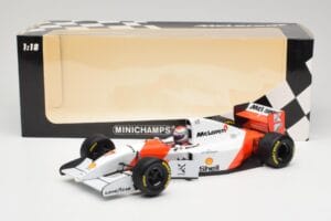 McLaren Ford MP4/8 #7 M. Andretti European GP 1993 Minichamps 1:18 530931827 Resin – Bild 6 von 7
