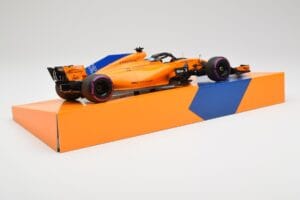 McLaren MCL33 #14 F. Alonso Canadian Grand Prix 300th Start 2018 Minichamps 1:18 533184014 Metall – Bild 3 von 6
