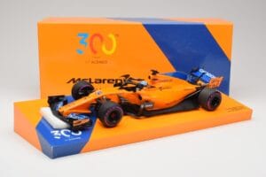 McLaren MCL33 #14 F. Alonso Canadian Grand Prix 300th Start 2018 Minichamps 1:18 533184014 Metall – Bild 6 von 6