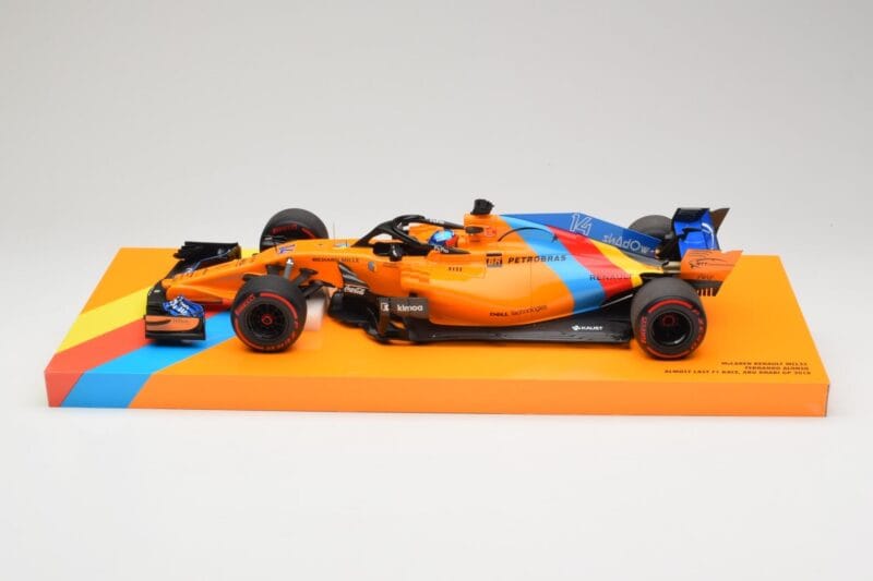 McLaren MCL33 Renault #14 F. Alonso Abu Dhabi GP 2018 Minichamps 1:18 533183914 Resin