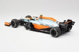 McLaren MCL35M #4 L. Norris Monaco GP 2021 Minichamps 1:18 530212404 Metall – Bild 5 von 7