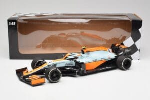 McLaren MCL35M #4 L. Norris Monaco GP 2021 Minichamps 1:18 530212404 Metall – Bild 6 von 7