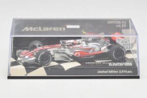 McLaren Mercedes MP4-23 #23 H. Kovalainen Showcar 2008 Minichamps 1:43 530084393 Metall – Bild 5 von 5