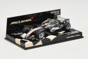 McLaren MP4-20 Mercedes A. Wurz F1 2005 Minichamps 1:43 530054355 Metall – Bild 2 von 5