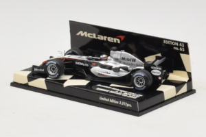 McLaren MP4-20 Mercedes #10 J.P. Montoya British GP Winner F1 2005 Minichamps 1:43 530054320 Metall – Bild 3 von 5