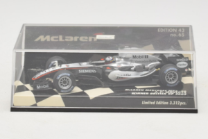 McLaren MP4-20 Mercedes #10 J.P. Montoya British GP Winner F1 2005 Minichamps 1:43 530054320 Metall – Bild 4 von 5