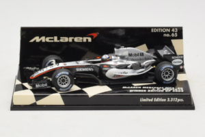 McLaren MP4-20 Mercedes #10 J.P. Montoya British GP Winner F1 2005 Minichamps 1:43 530054320 Metall