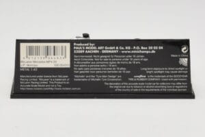McLaren Mercedes MP4-20 #10 J-P. Montoya Race Car 2005 Minichamps 1:43 530054310 Metall – Bild 4 von 5