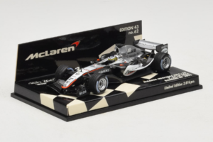 McLaren MP4-20 Mercedes P. de la Rosa F1 2005 Minichamps 1:43 530054315 Metall – Bild 2 von 5