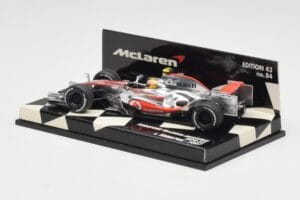 McLaren Mercedes MP4-22 #2 L. Hamilton Race Car 2007 Minichamps 1:43 530074302 Metall – Bild 3 von 5