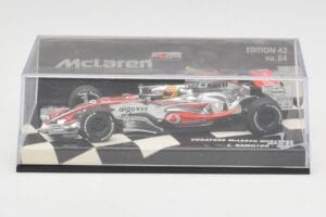 McLaren Mercedes MP4-22 #2 L. Hamilton Race Car 2007 Minichamps 1:43 530074302 Metall – Bild 5 von 5