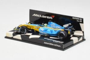 McLaren MP4-19B #5 D. Coulthard F1 2004 Minichamps 1:43 530044315 Metall – Bild 2 von 5
