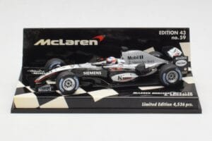 McLaren MP4-19B #6 K. Raikkonen F1 2004 Minichamps 1:43 530044316 Metall