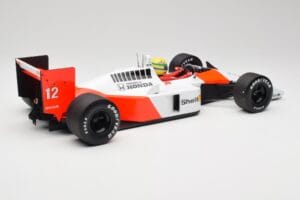 McLaren Honda MP4/4 Marlboro #12 A. Senna F1 World Champion 1988 Minichamps 1:12 540881212 Metall – Bild 2 von 6