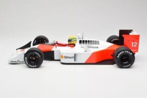 McLaren Honda MP4/4 Marlboro #12 A. Senna F1 World Champion 1988 Minichamps 1:12 540881212 Metall – Bild 3 von 6