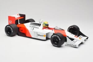 McLaren Honda MP4/4 Marlboro #12 A. Senna F1 World Champion 1988 Minichamps 1:12 540881212 Metall – Bild 4 von 6