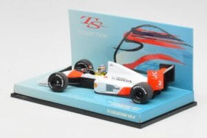 McLaren MP4/5 T. Sato Demonstration Run 2002 Minichamps 1:43 518020102 Metall – Bild 3 von 5