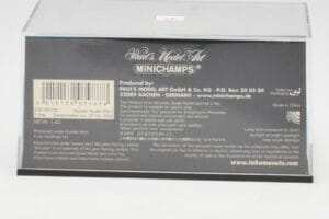 McLaren MP4/5 T. Sato Demonstration Run 2002 Minichamps 1:43 518020102 Metall – Bild 4 von 5