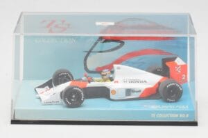 McLaren MP4/5 T. Sato Demonstration Run 2002 Minichamps 1:43 518020102 Metall – Bild 5 von 5