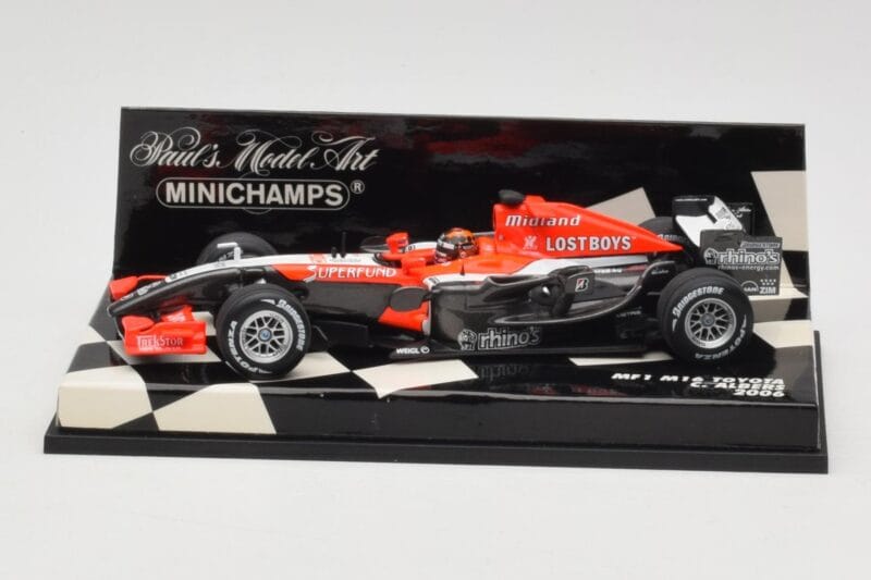 MF1 Toyota M16 #20 C. Albers F1 2006 Minichamps 1:43 400060019 Metall