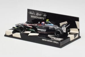 Minardi Cosworth PS03 M. Bobbi Test Car 2003 Minichamps 1:43 400030039 Metall – Bild 4 von 5