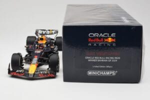 Oracle Red Bull Racing RB20 #1 M. Verstappen Winner Bahrain GP 2024 Minichamps 1:18 110240101 Metall – Bild 6 von 7