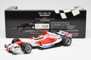 Panasonic Toyota Racing TF106 #8 R. Schumacher F1 2006 Minichamps 1:18 100060007 Metall – Bild 6 von 6