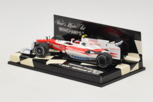 Toyota TF109 #10 T. Glock Panasonic Toyota Racing Australian GP 2009 Minichamps 1:43 400090010 Metall – Bild 3 von 5