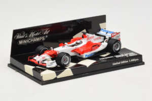 Toyota TF106 Panasonic #12 J. Trulli Panasonic Toyota Racing Showcar 2006 Minichamps 1:43 400060078 Metall – Bild 2 von 5