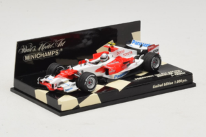 Toyota J. Trulli Panasonic Toyota Racing Showcar F1 2007 Minichamps 1:43 400070082 Metall – Bild 2 von 5