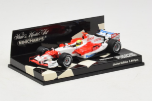 Toyota TF106 Panasonic #11 R. Schumacher Panasonic Toyota Racing Showcar 2006 Minichamps 1:43 400060077 Metall – Bild 2 von 5