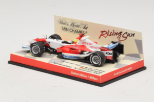Panasonic Toyota Racing TF107 R. Schumacher F1 Showcar 2007 Minichamps 1:43 403070081 Metall – Bild 3 von 5
