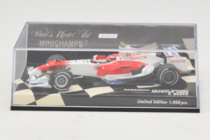 Toyota T. Glock Panasonic Toyota Racing Showcar F1 2008 Minichamps 1:43 400080082 Metall – Bild 5 von 5